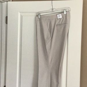 NWT WHBM beige pants. Boot cut sz 12